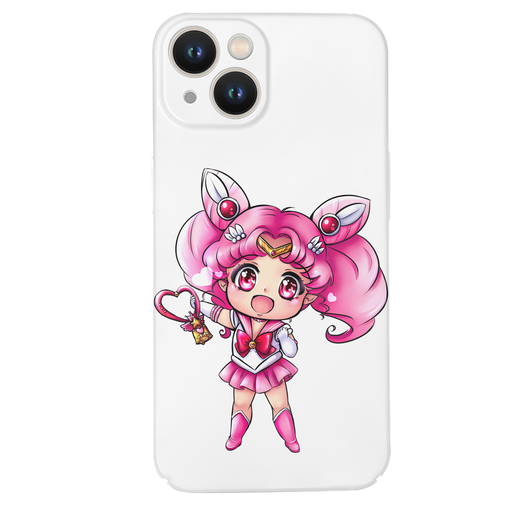 （画像用） 美少女戦士セーラームーン ちびうさ Sailor Moon Chibiusa Tsukino Usagi Small Lady Serenity 【iPhone 14シリーズ対応】ハードケース